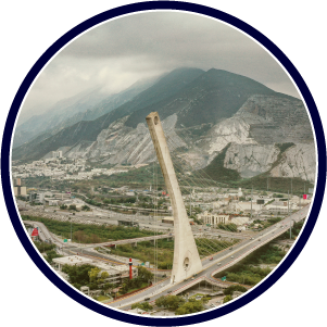 Agencia SEO; vista del cerro de la silla en representación de la ciudad de Monterrey