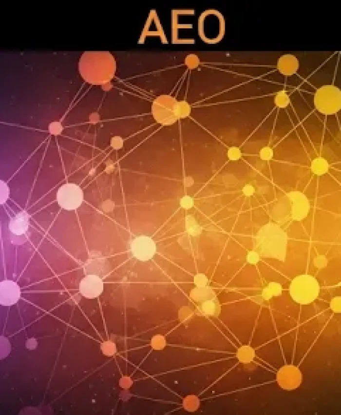 Banner comparativo entre GEO, AEO y AIO, mostrando diferencias clave en soluciones de energía y eficiencia.