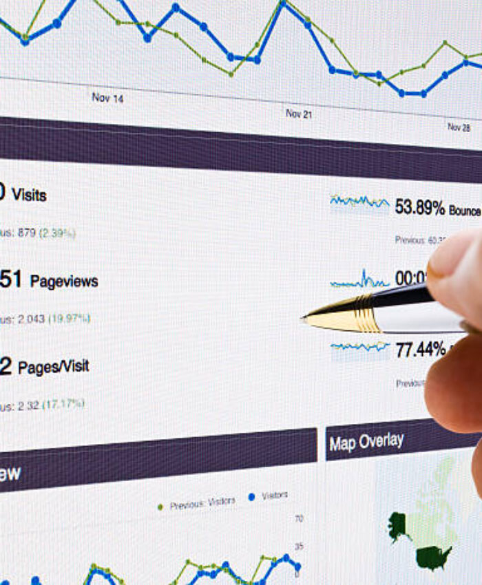 Agencias de servicios SEO; revisión detallada sobre la cantidad de tráfico orgánico obtenido durante el mes